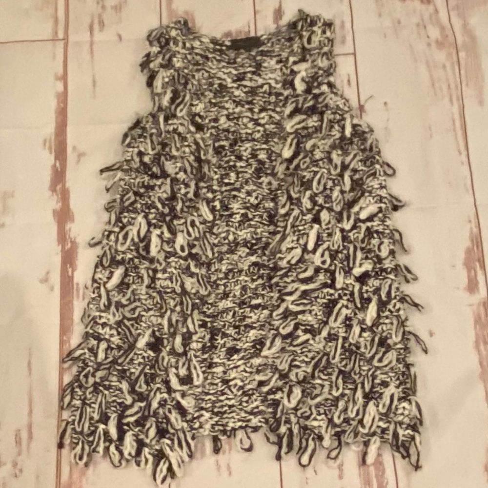 Super chunky knit vest